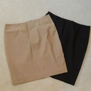 Set of 2 Limited pencil skirts